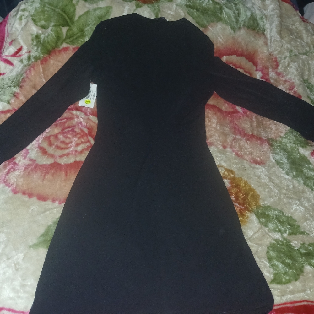 Karen Kane Classic Black Long Sleeve Dress